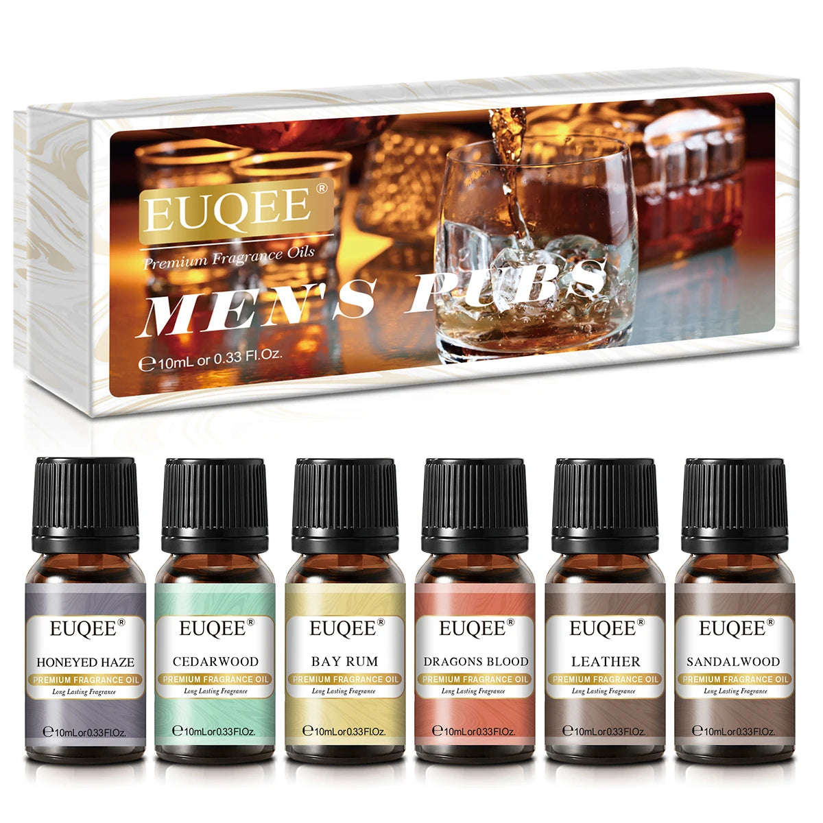 EUQEE 10ml Fragrance Oil – Reed Diffuser, Candle & Aromatherapy
