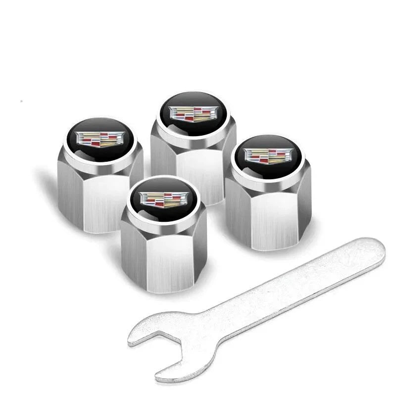 Brand new car tire valve cap, anti-theft valve core cover, universal tire valve cap, dust-proof valve core cover Oasis Select 4PCS 11