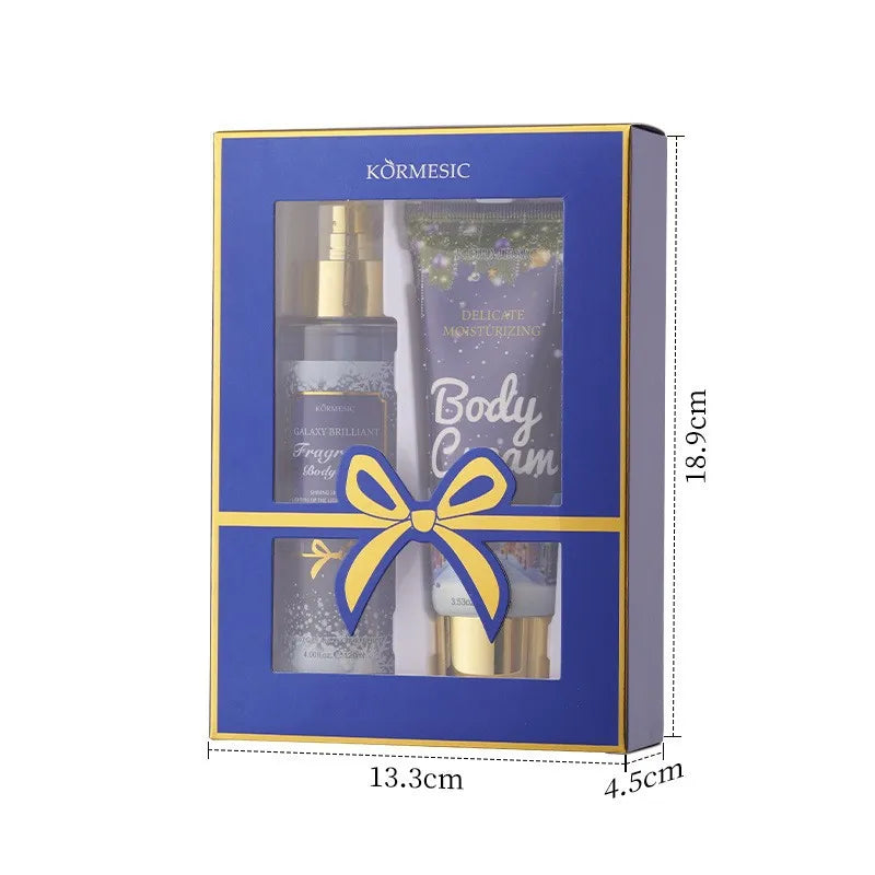 Passion Fragrance Body Kit 120ml + 100g Body Care Christmas Set Fragrance Body Care Oasis Select Galaxy Bright Set 120ml 100g