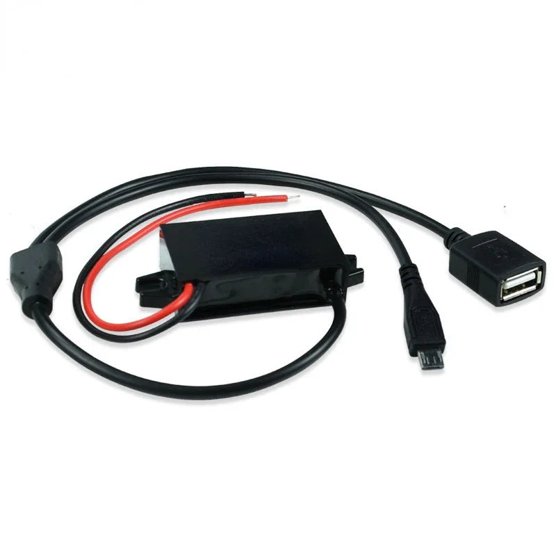 12 Volt Car Phone Charger Adapter 12 Volt to 5 Volt 12V 24V 36V 48V to 5V 3A DC Step Down Power Converter MICRO MIMI TYPE C Oasis Select