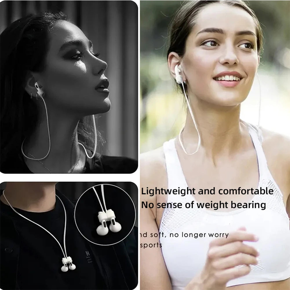 Silicone Anti-Lost Neck Strap for AirPods 1 2 3 Pro