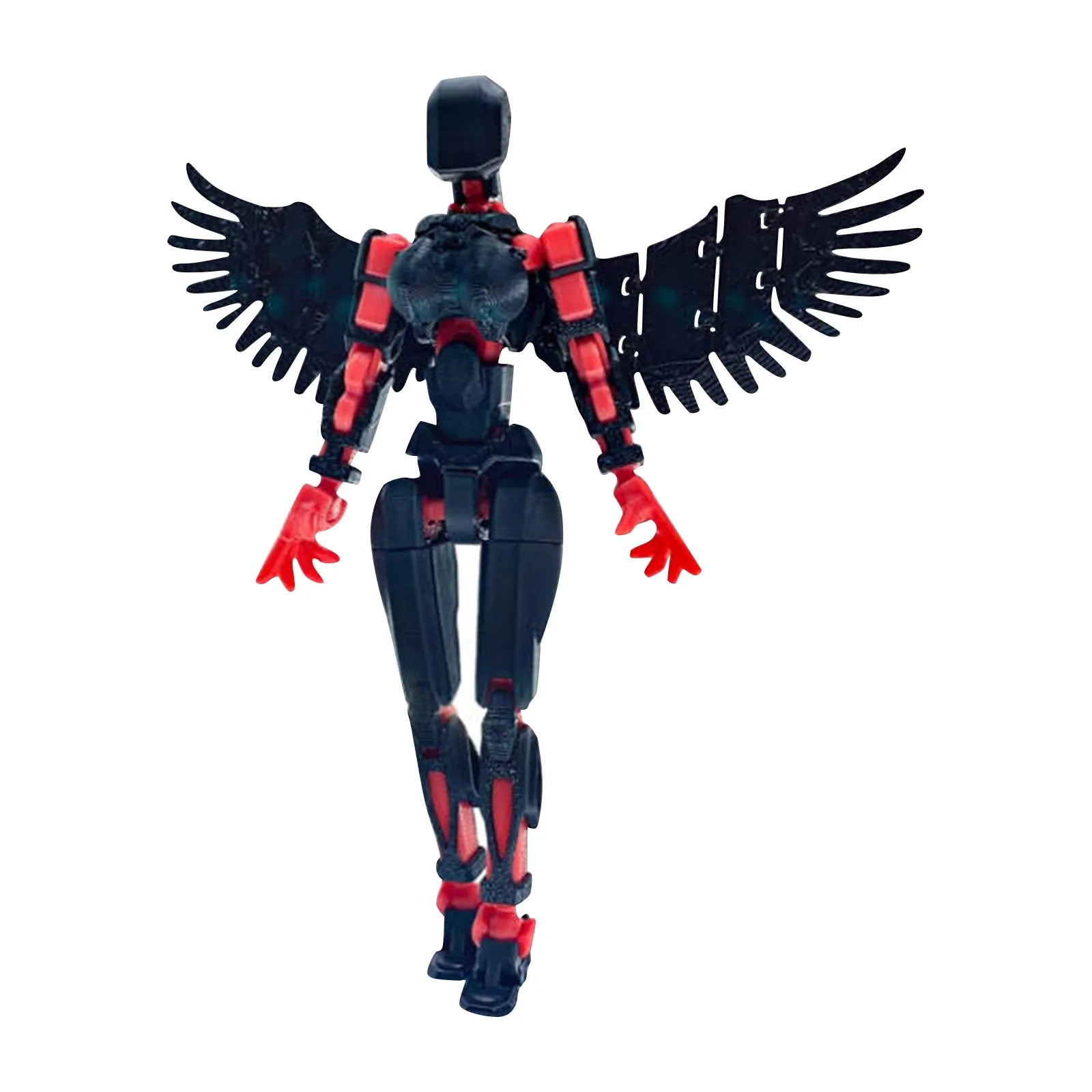Multi-jointed Movable Robot 3.0 3d Printed Mannequin Female Character Wing Toy Dummy Figures Toys Game Gift Decoration Kids Toy Oasis Select F One Size