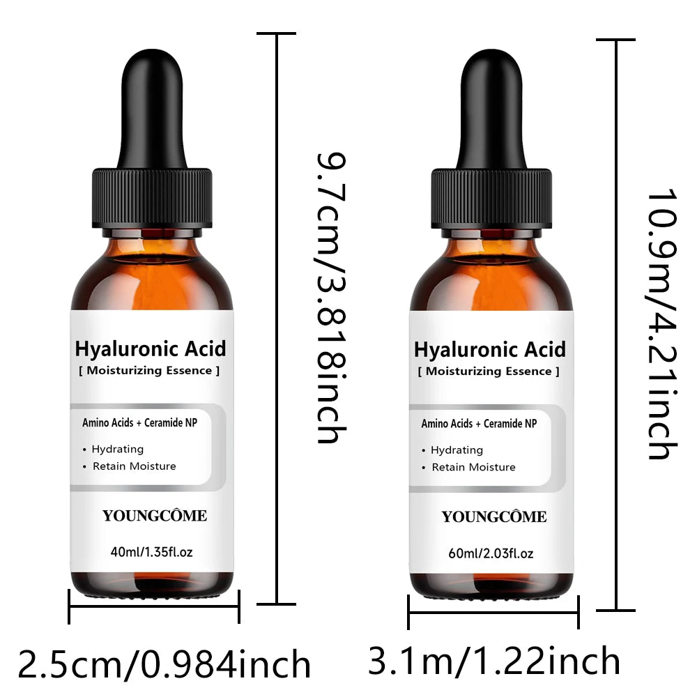YOUNGCOME Hyaluronic Acid Serum – Hydrating Face Serum Hyaluronic Acid Serum Oasis Select
