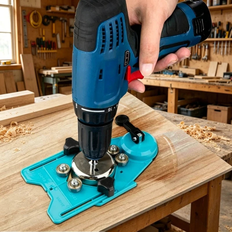 Marble Tile Hole Locator Saw Core Bit Guide Opening Adjustable Hole Saw Core Bit Guide With Vacuum Base Suction Plate Oasis Select