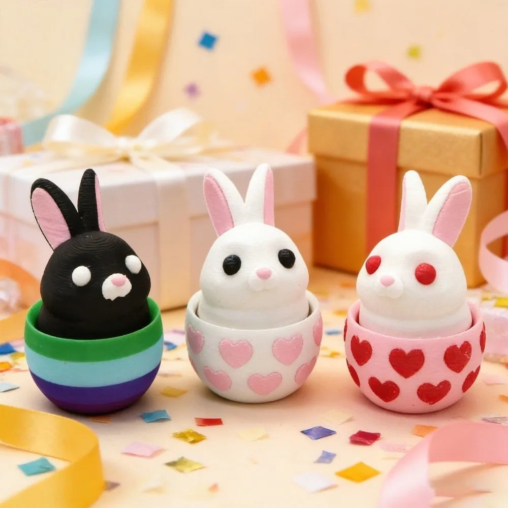 3D Printed Easter Egg Ornament – DIY Craft & Party Favor