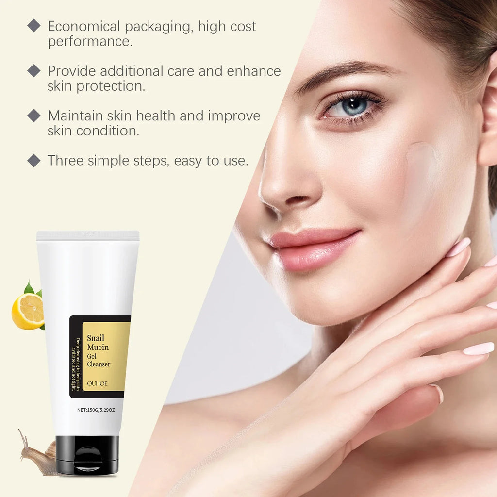 Precious Snail 96 Mucin Power Essence/Cleanser/Cream Moisturizing Smoothing Nourishing Firming Skin Cosmetics Facial Skin Care Oasis Select