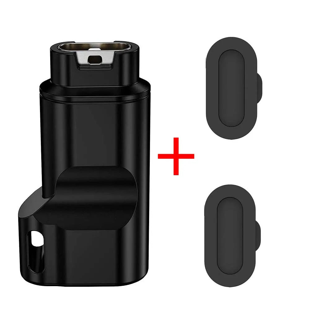 Garmin Forerunner 265 965 & Fenix 7 Mini Charger + Adapter Kit Watch Charging Adapter Oasis Select Black
