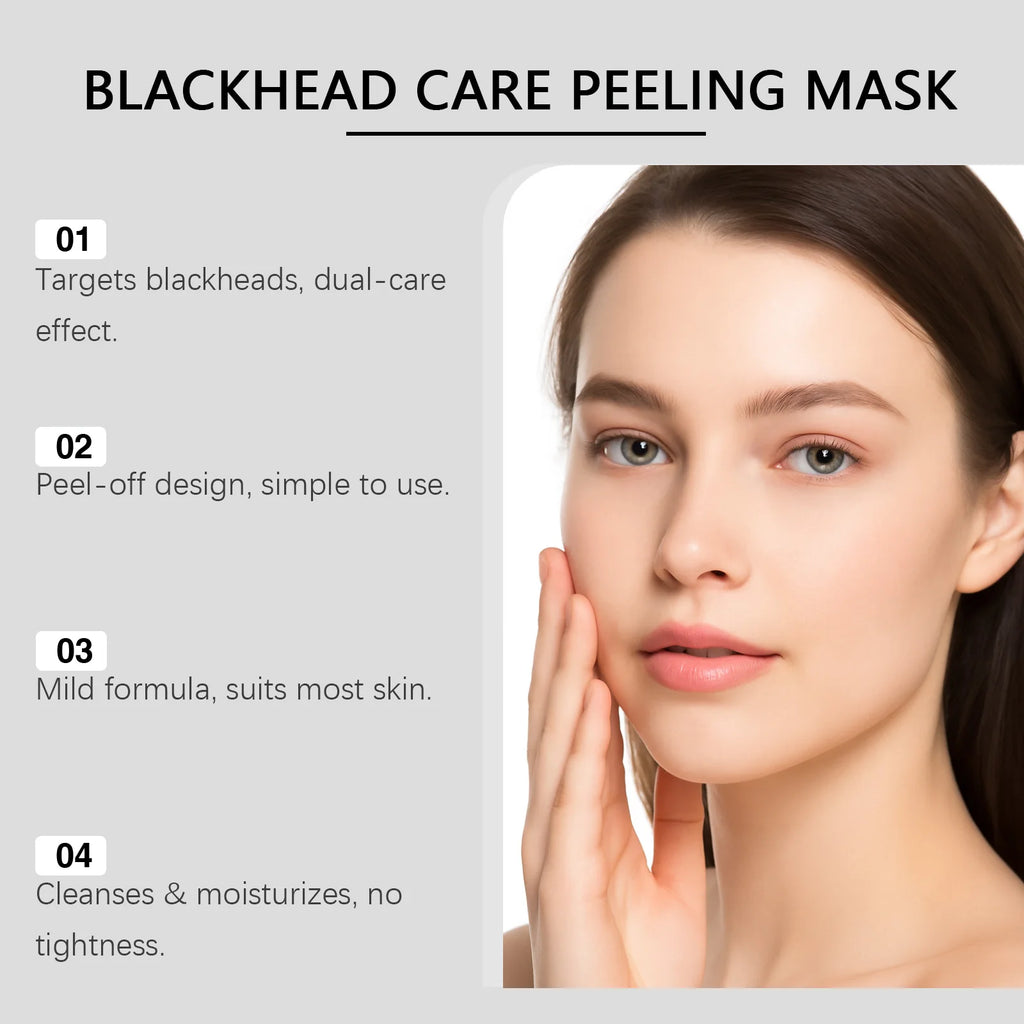 Peel-Off Mud Face Mask – Deep Pore Cleansing & Moisturizing Peel-Off Face Mask Oasis Select