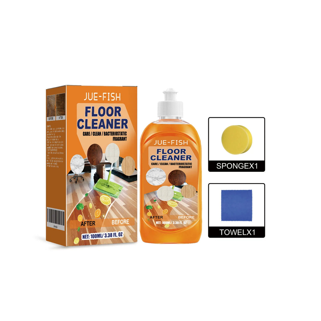 Floor Cleaner Remove Dirt Stains Quick Drying Polishing Brighten Floor Detergent for Wooden Floor Ceramic Tile Cleaning Solution Oasis Select 100ml Set