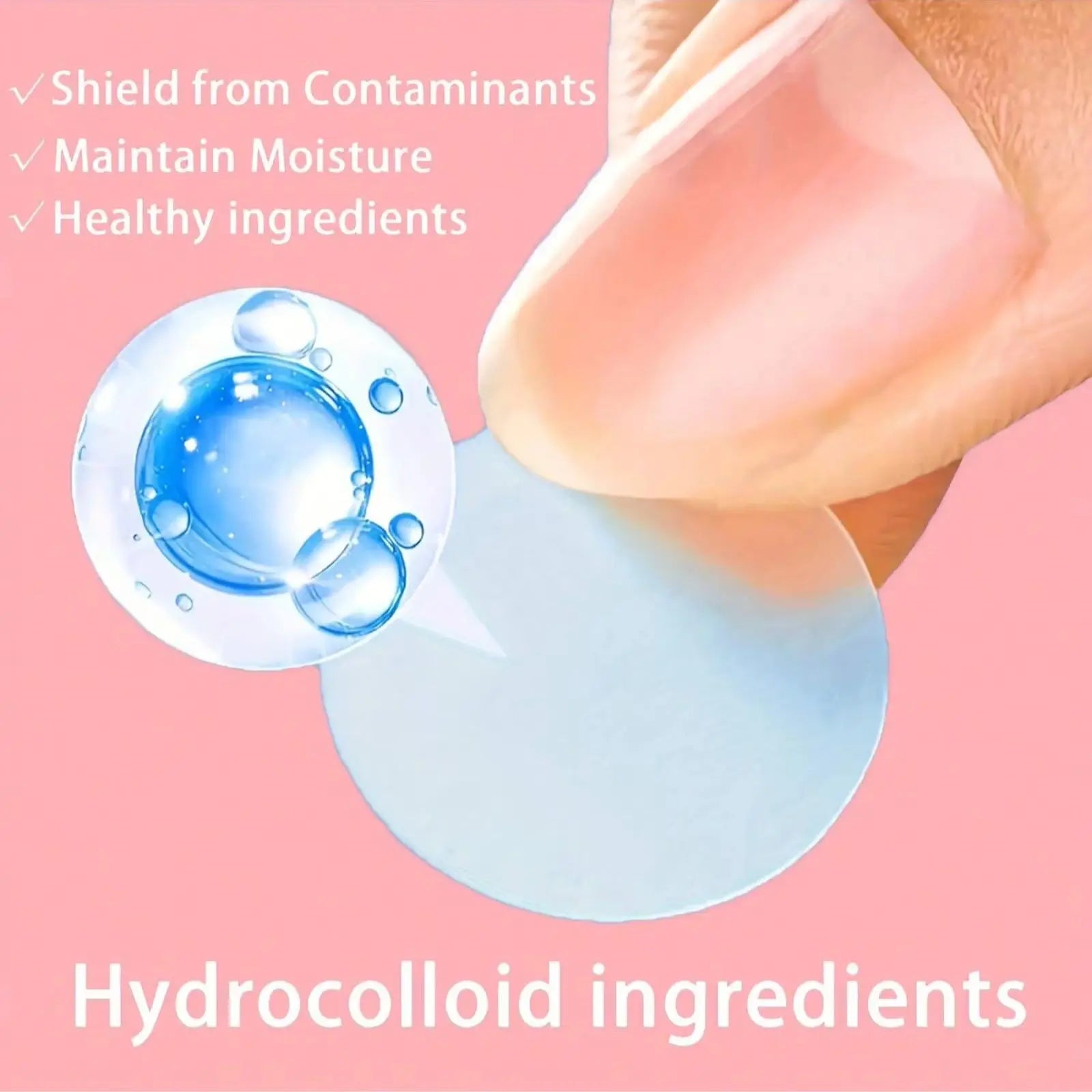 1080/720/360 pieces/set of hydrogel cover defect sticker - waterproof, tasteless, essence free, can be used day and night Oasis Select