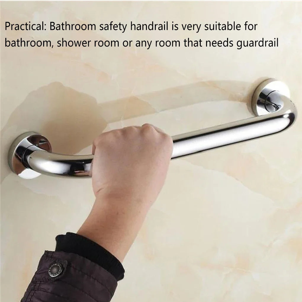 Towel Grab Bar Stainless Steel Bath Holder Anti-skidding Wall Bar Handle Good Grip for Thicken Vanity Home Room 50 cm Oasis Select