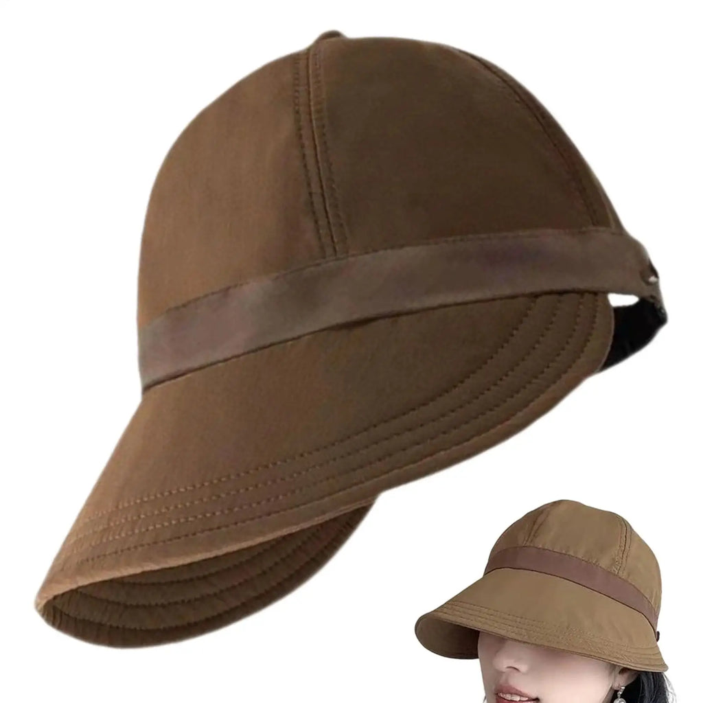 Wide Brim Visor Caps Adjustable Summer Sunhat Outdoor Travel Beach UV Protection Baseball Hats for Beach Travel Vacation Oasis Select