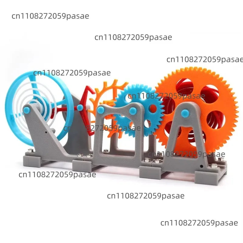 3D Mechanical Gear Model – Clockwork Escapement Balance Wheel