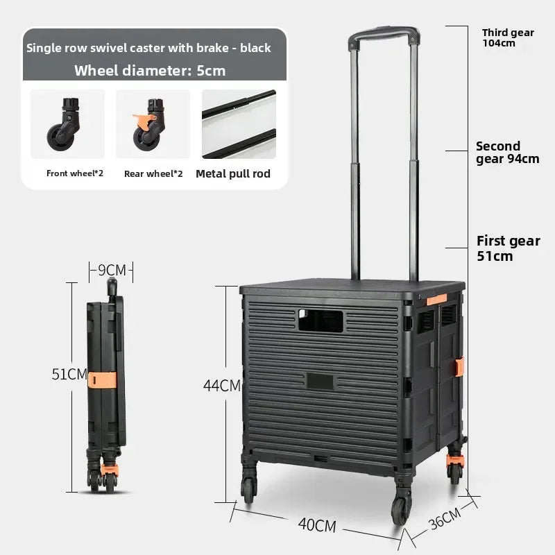 Multi-functional Shopping cart folding trolley trolley picnic trolley picnic Durable Oasis Select