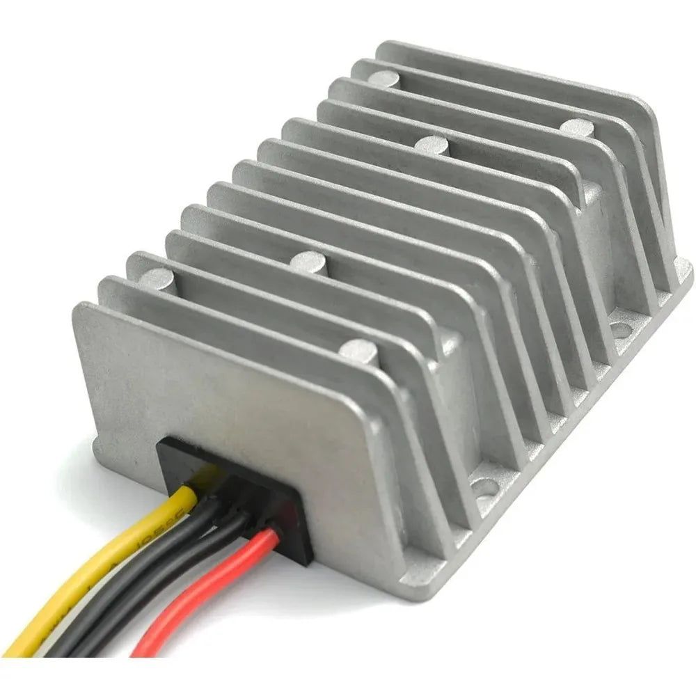 DC Regulator 60V 72V Step Down to 12V 20A Waterproof Converter Power Supply Module Buck Transformer for Golf Cart forklifts Car Oasis Select