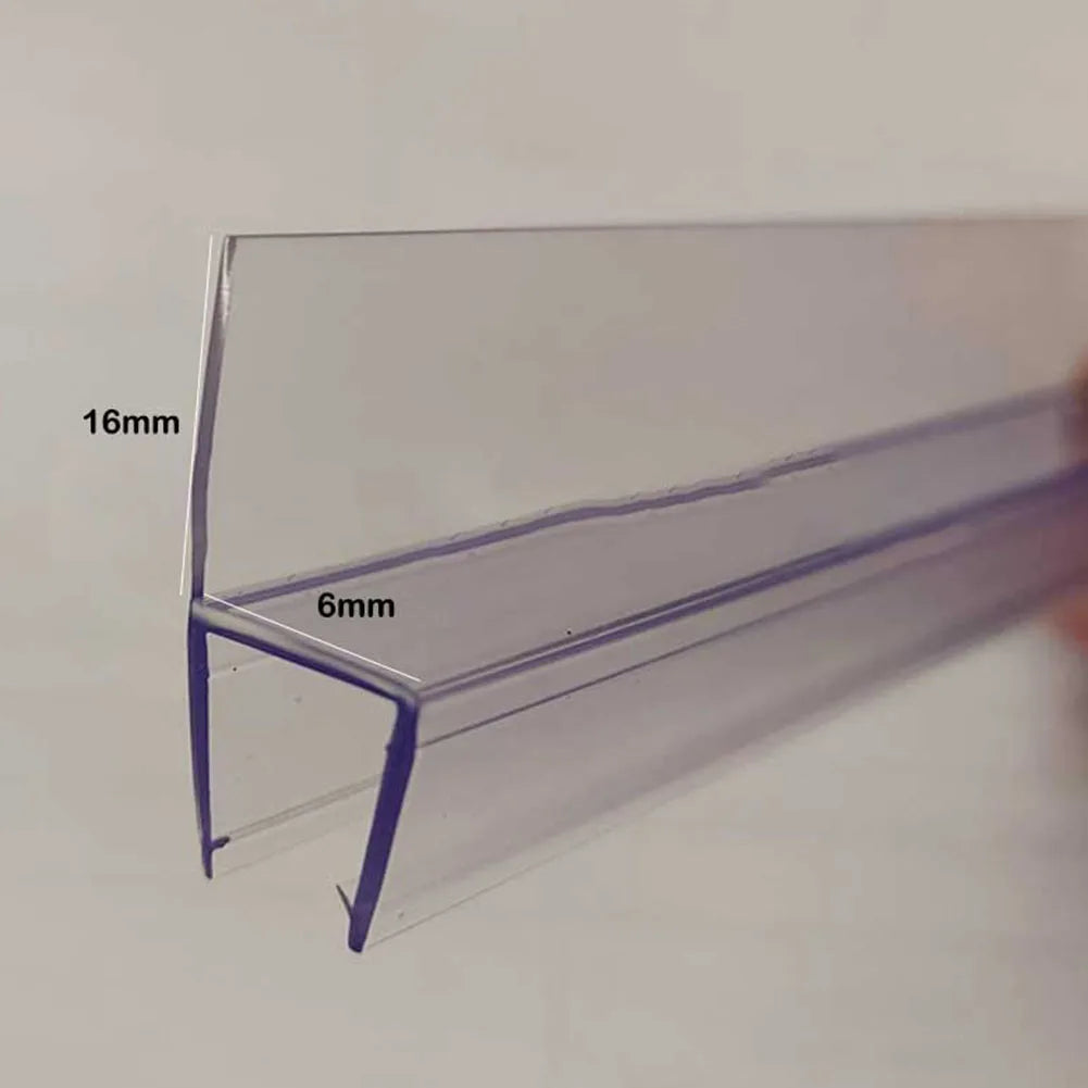 2PCS 50-cm Seal FOR Shower Door Seal 6/8/10/12/15mm Water Deflector Home BATHROOM Supplies Replacement Accessories