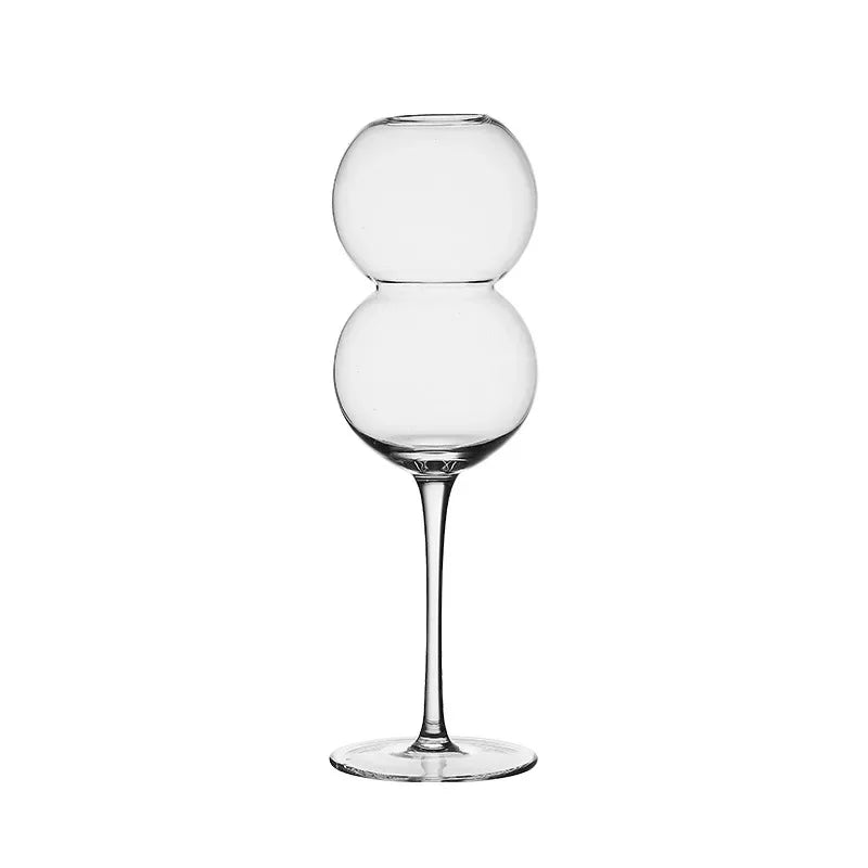 Mesoemia creative ins style bubble ball high borosilicate crystal glass tall cocktail glass juice glass bar special glass Oasis Select