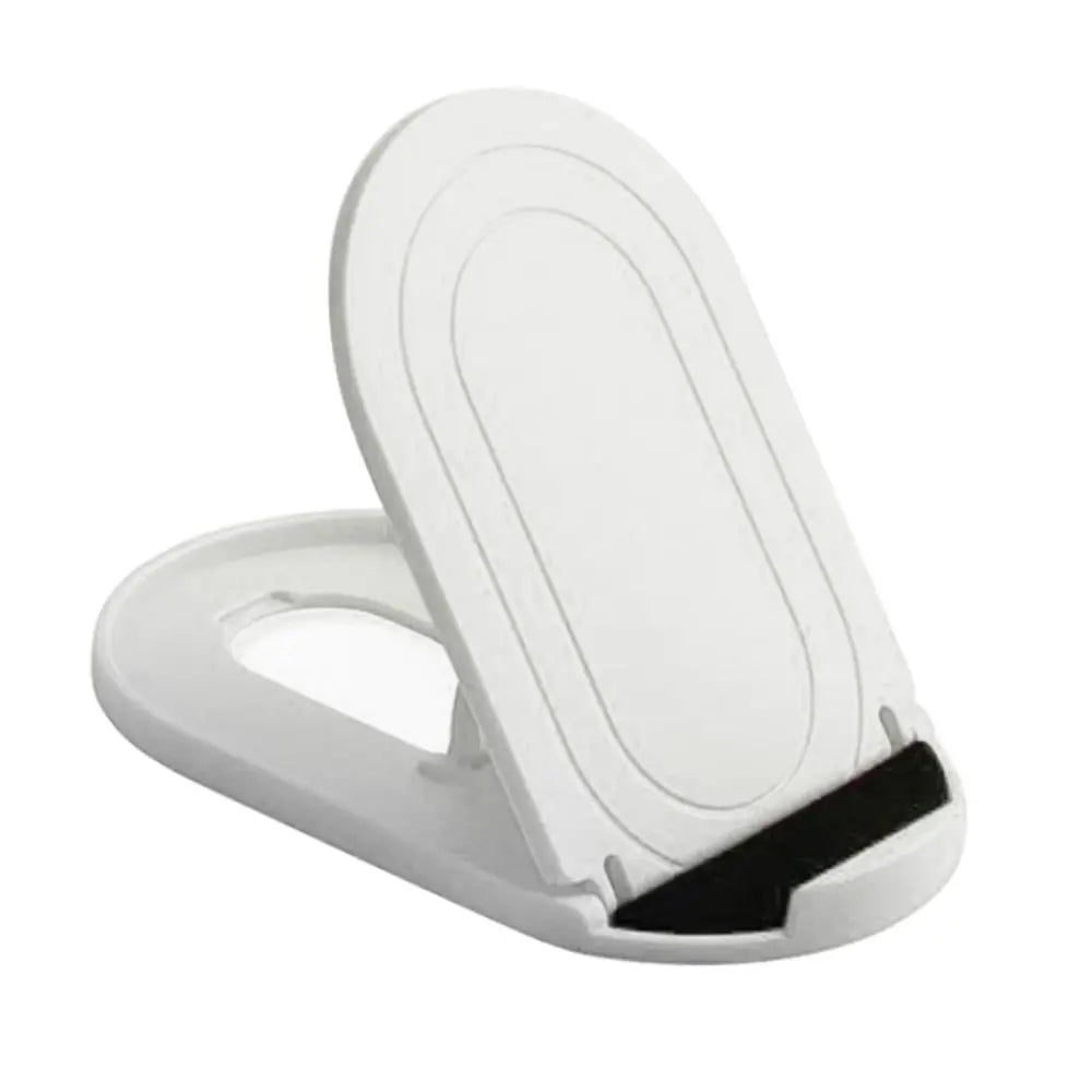 ABS 4 Degrees Foldable Desk Stand Adjustable Foldable 4 Degrees Foldable Phone Holder Portable 4 Degrees Oasis Select white