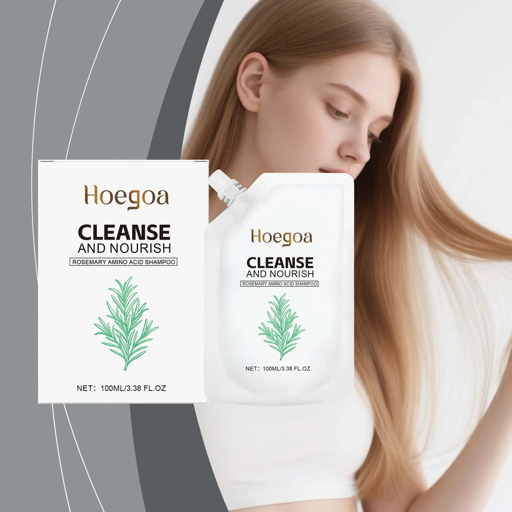 HOEGOA Rosemary Shampoo – Daily Cleanse & Shine, All Hair Types