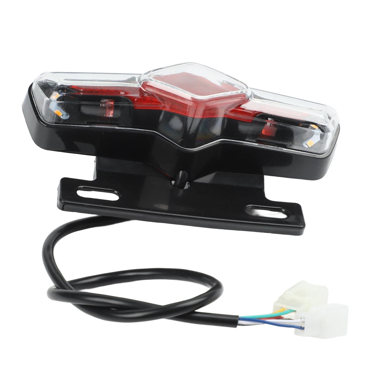 36V-60V Electric Bicycle Ebike Taillight Turn Signal Rear Rack Lamp Light Mountain Bike Cycling Light Tail-lamp Bicycle Light Oasis Select
