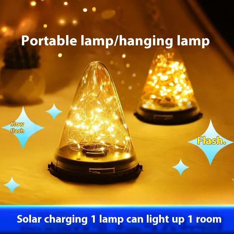 Led Solar Lamps, Outdoor Tree Camping Lamps, Waterproof Decorative Chandeliers, Courtyard and Garden Lamps Oasis Select