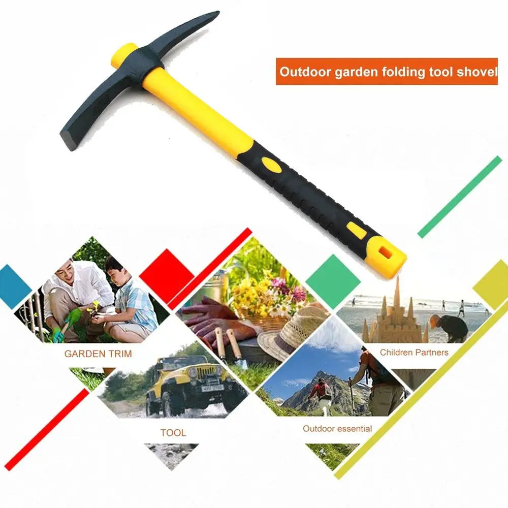 Small Hand Mountain Pick Camping Household Garden Supplies Hoe Pickaxe Planting Tool Oasis Select