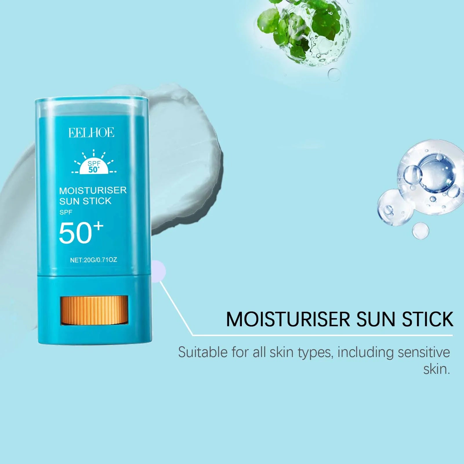 Eelhoe Moisturizing Sunscreen Stick – UV Protection & Hydration