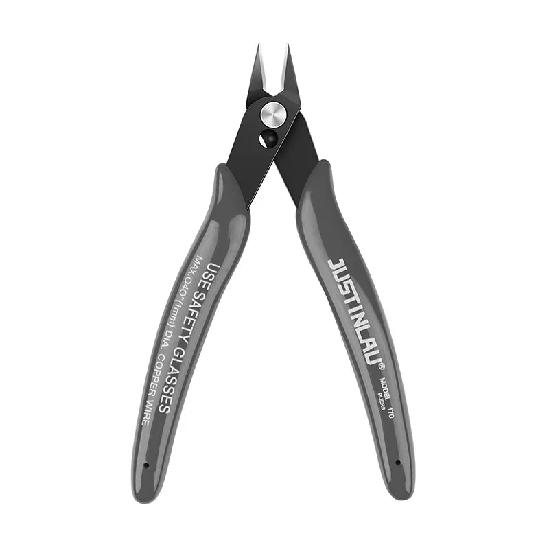 Diagonal Pliers Carbon Steel Pliers Electrical Wire Cable Cutters Cutting Side Snips Flush Pliers Nipper Hand Tools Oasis Select Grey