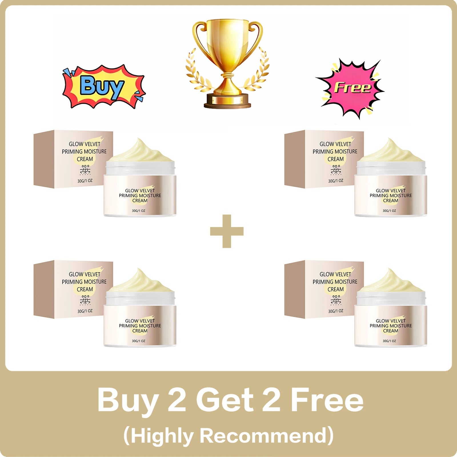 2-in-1 Hydrating Makeup Primer & Moisturizer 30g – Smooth Base Makeup Primer Oasis Select Buy 2 Get 2 Free