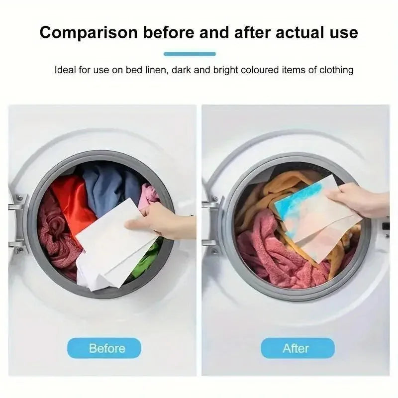 Anti Cross Dyeing Laundry Absorbent Sheet Anti Cross Dyeing Laundry Mixed Washing Paper Laundry Sheet Oasis Select