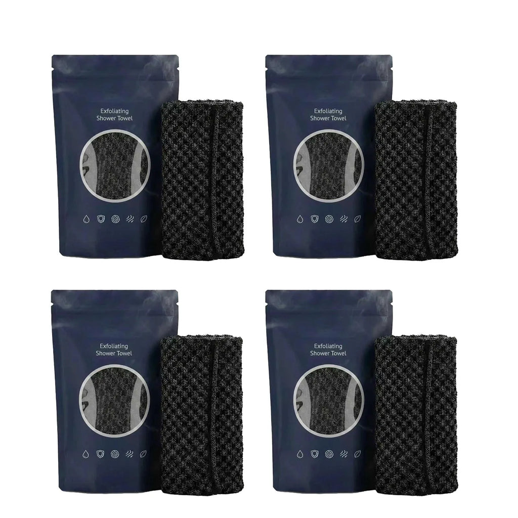 Exfoliating Body Scrub Towel – Nylon Deep Cleanse Bath Cloth Exfoliating Bath Cloth Oasis Select Buy 2 Get 2 Free