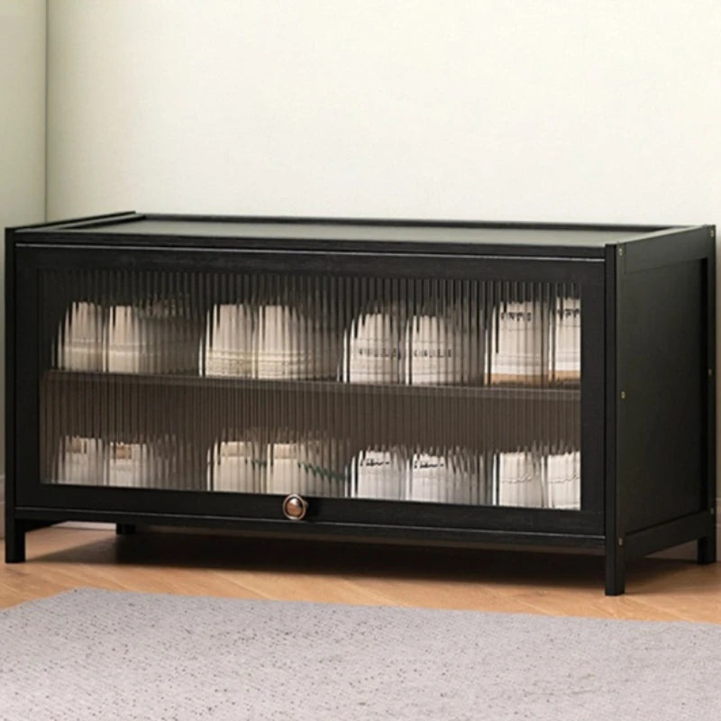 Shoe cabinet storage rack household modern door large capacity simple space saving ultra-thin solid wood Oasis Select
