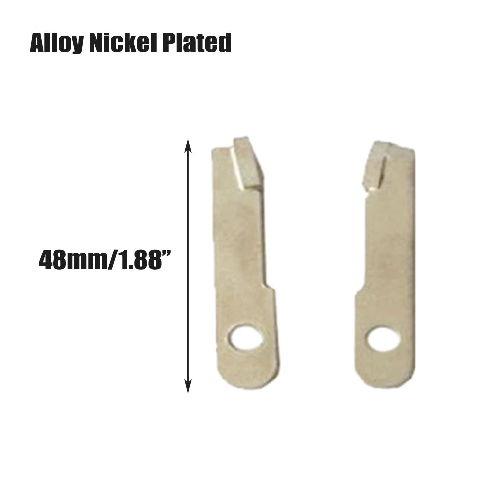 2pcs Circle Hole Cutting Blades Adjustable Wood Circle Hole Cutting Drill Bit 30/40mm Silver Alloy Blade For Woodworking Tools Oasis Select Alloy Nickel Plated