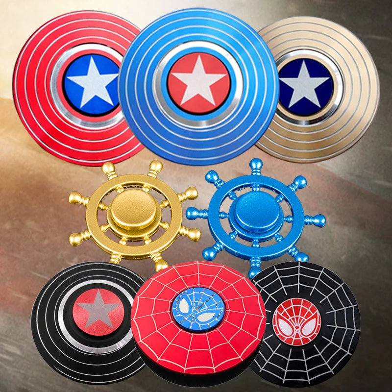Finger Spinner Shield Aluminum Alloy Fidget Spinner Stress Relief Toy Spinner Oasis Select