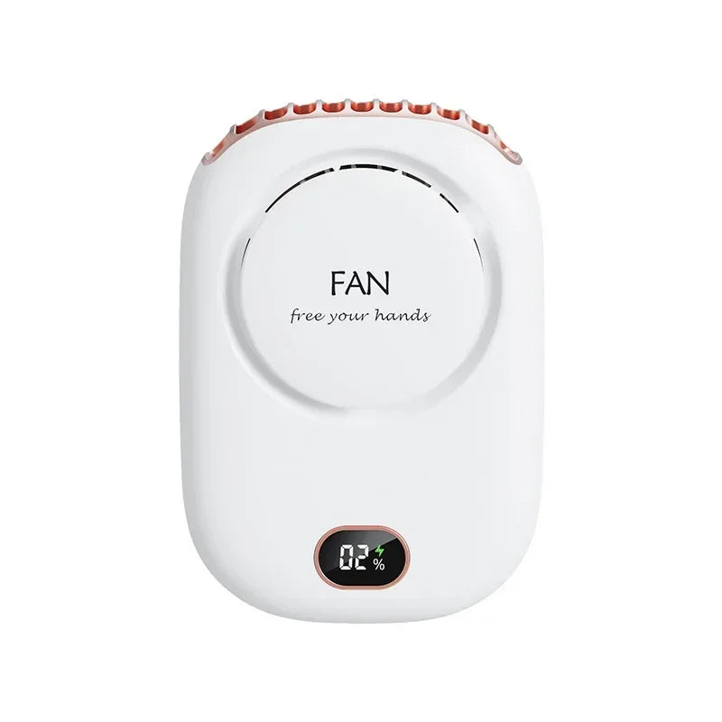 URGGU Portable Bladeless Mini Fan – Rechargeable & Ultra Quiet