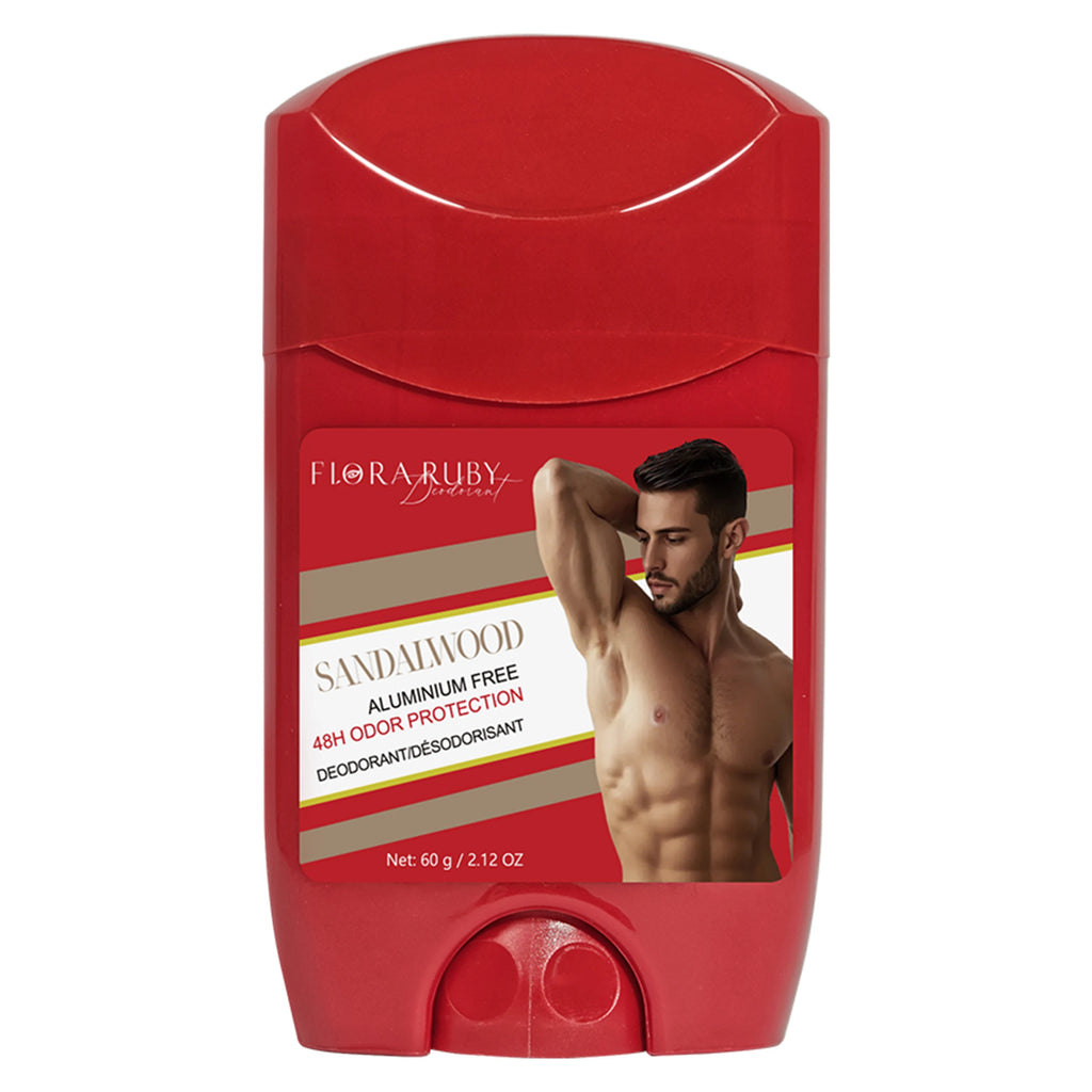 FLORA RUBY Deodorant Men，Body Odor RemoveCream，Aluminum Free，High Endurance，Sweat Defense And Odor Protection，Portable Oasis Select 04