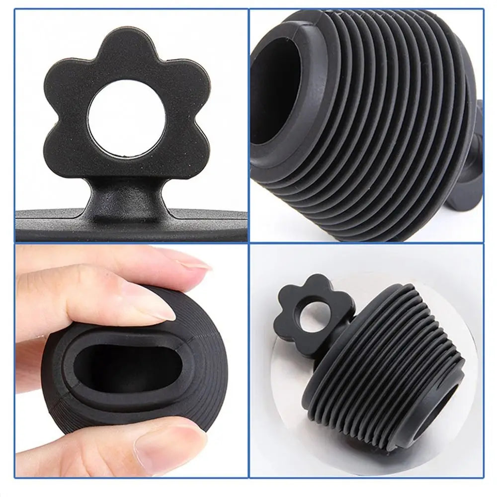 Bathroom Bath Stopper Drain Stopper Overflow Drain Cover Bath Plug Silicone Bathtub Stopper Tub Stopper Drain Plug Universal Oasis Select