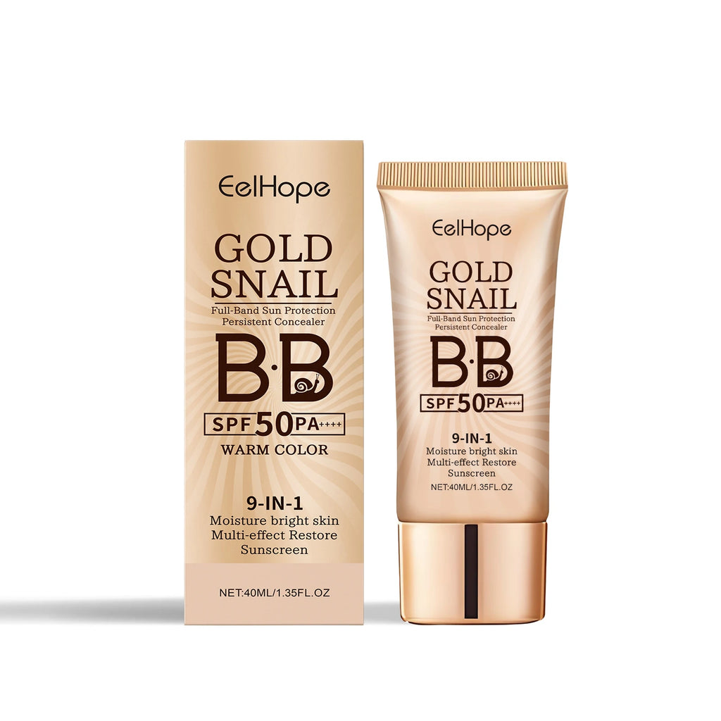 Eelhope BB Cream Foundation – Waterproof, SPF & Concealer 40ml BB Cream Foundation Oasis Select Warm Color 40ml