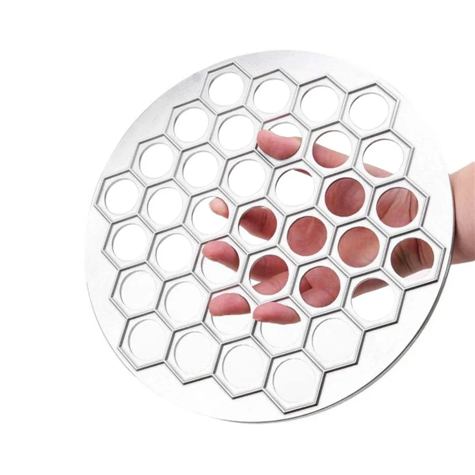 Dumpling Moulds 37 Holes Kitchen Dough Press Ravioli Making Mould Dumpling Skin Artifact Mold DIY Batch Production Pasta Oasis Select