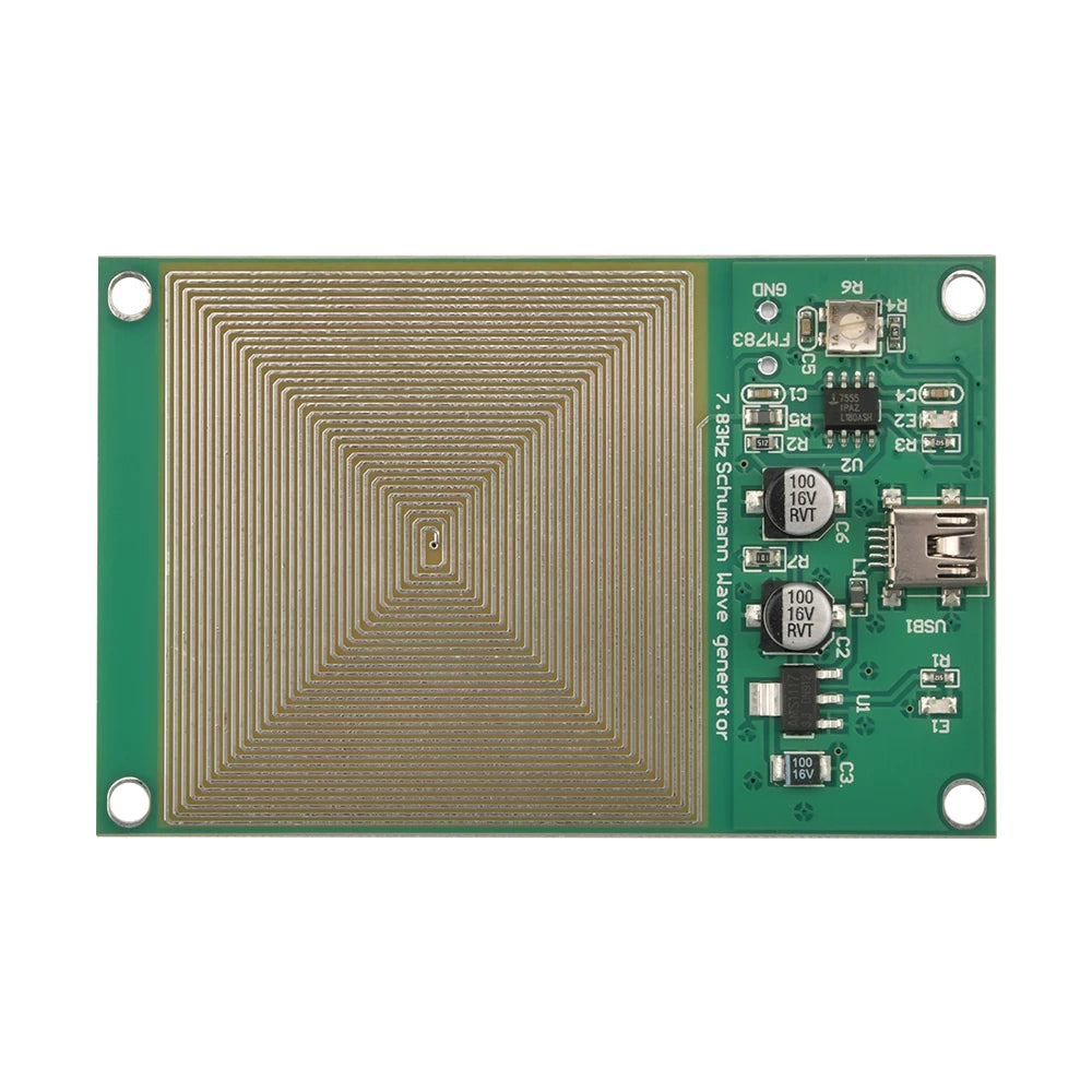 7.83Hz Schumann Wave Generator Ultra Low Frequency Pulse Generator Audio Resonator for Improving Sound Sleep with MiNi USB Cable Oasis Select