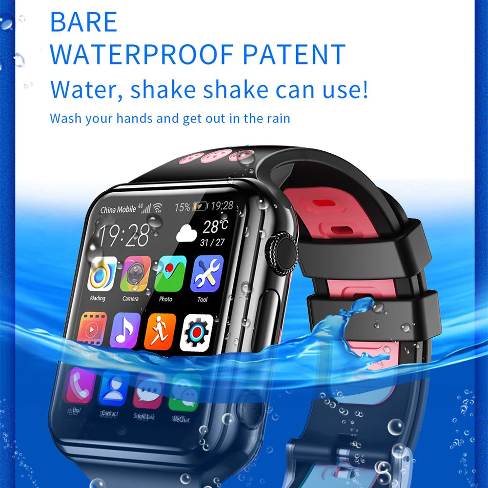 4G Smart Watch Kids GPS Positioning Dual Camera Smartwatch Student Clock Wifi Internet Boy Girl Video Calls 1+8/2+16 SIM Card Oasis Select