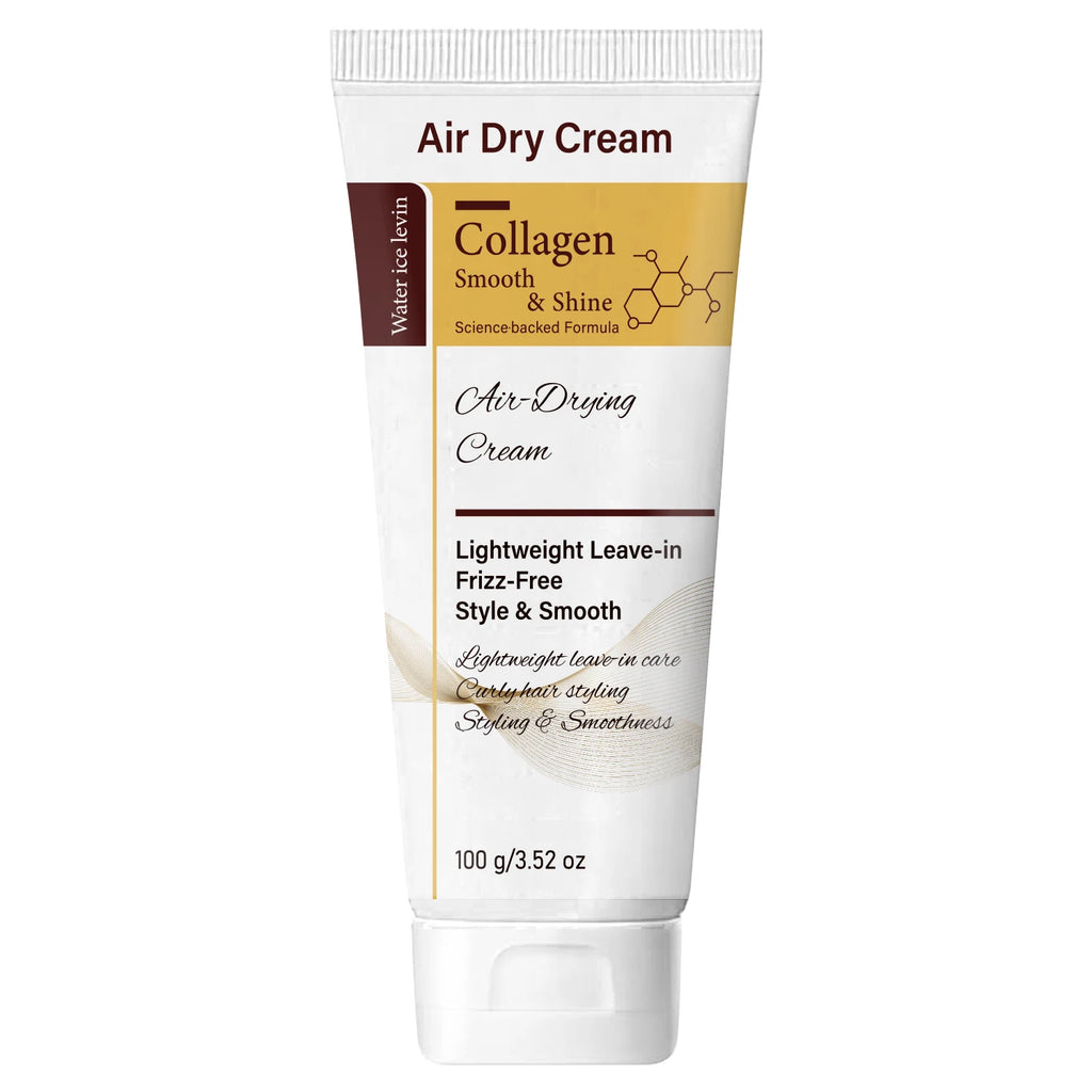 Collagen Leave-In Hair Cream – Frizz-Free Air Dry Styling Leave-In Hair Cream Oasis Select Nourishing