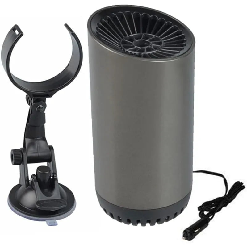Electric Defogger Heater 12V 2in1 Car Heater Fan Dryer Windshield Defroster Anti Fog Fan for Car Truck Heating System Oasis Select