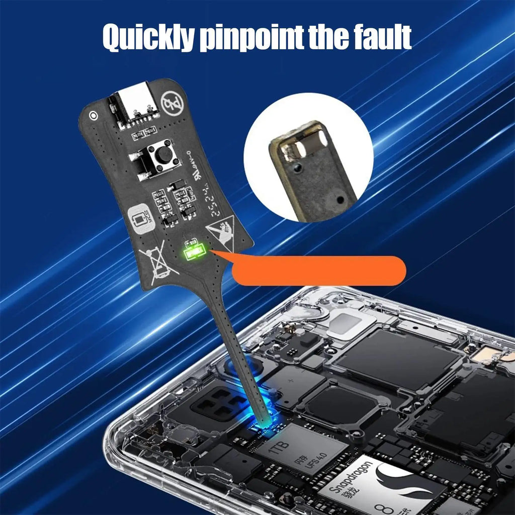 Electronic Circuit Board Tester Inductor Detector Tool Diagnostic Device for Component Testing Electromagnetic Induction Mobile Oasis Select
