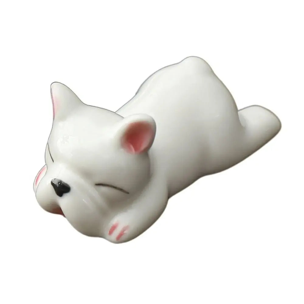 Cute Animal Chopstick Holder Rest – Ceramic Table Utensil Rest