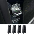 4pcs Car Door Lock Shock Absorber Silicone Cover Noise Reduction & Anti-Collision Pad, Universal Latch Protector for Auto Door Oasis Select A