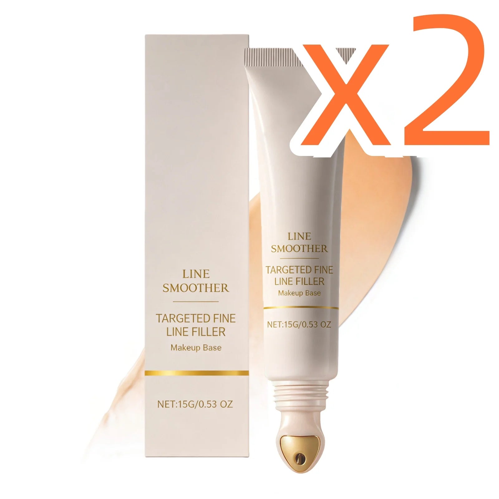 Nicotinamide Makeup Primer Hide Pores Oil Shine Control Brighten Dull Skins Prevent Sunburn Natural Base 3-In-1 Face Concealer Oasis Select 15g Boxed x2