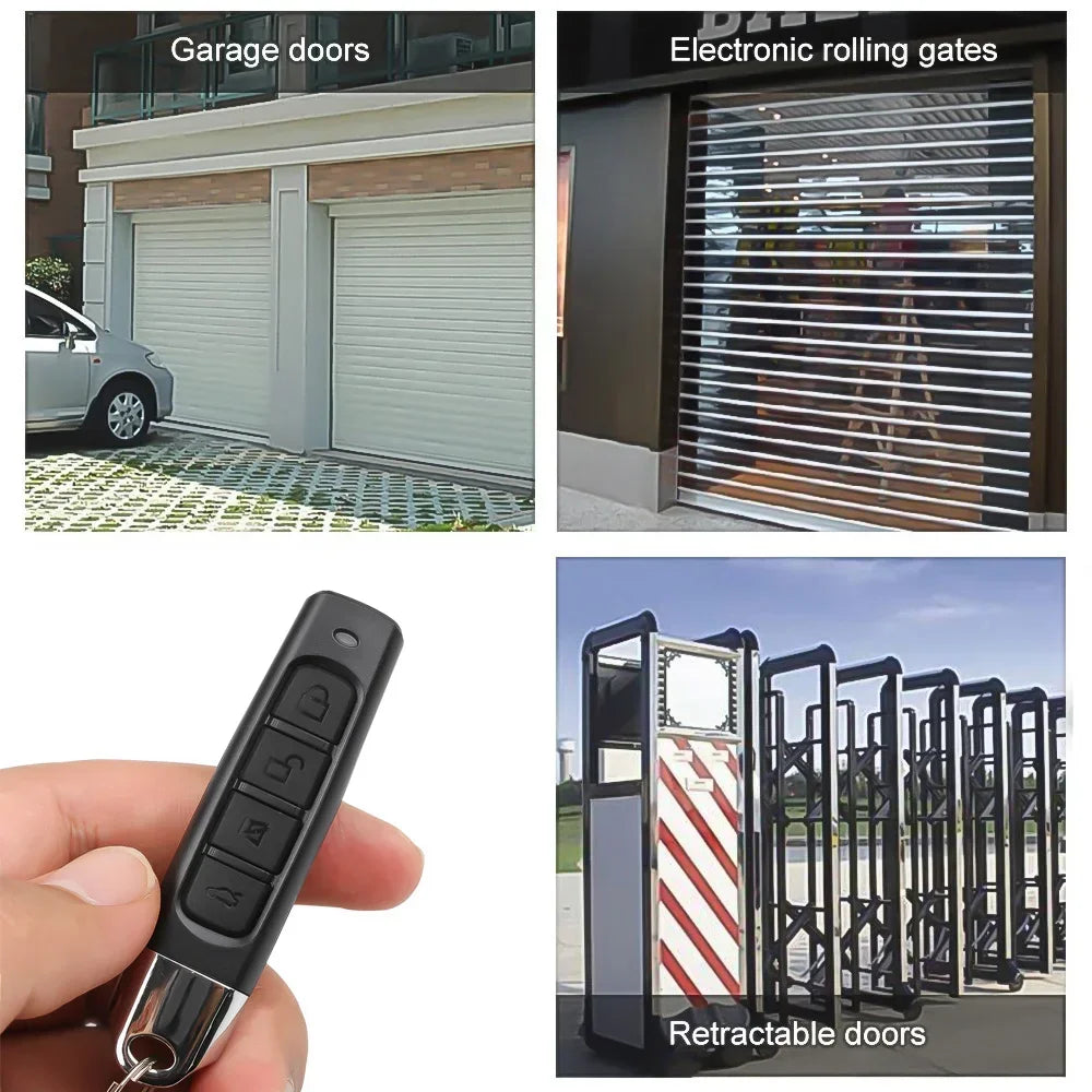 433MHz 4-Button Remote Control Duplicator 1/50PCS Clone Cloning Code for Car Key Garage Door Gate Opener Oasis Select