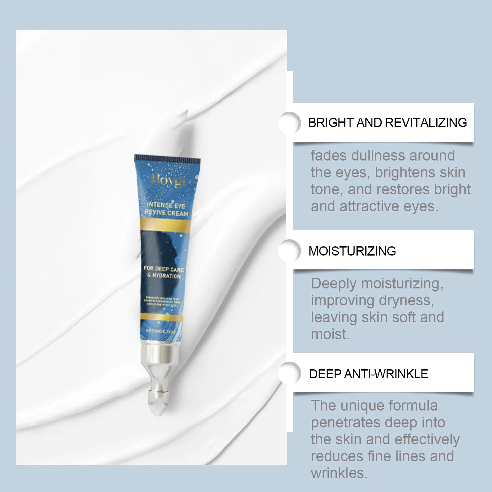 Anti-Aging Eye Cream Firming Lifting Fade Fine Lines Deep Moisturizing Whitening Anti Dark Circles Softens Skin Care Oasis Select