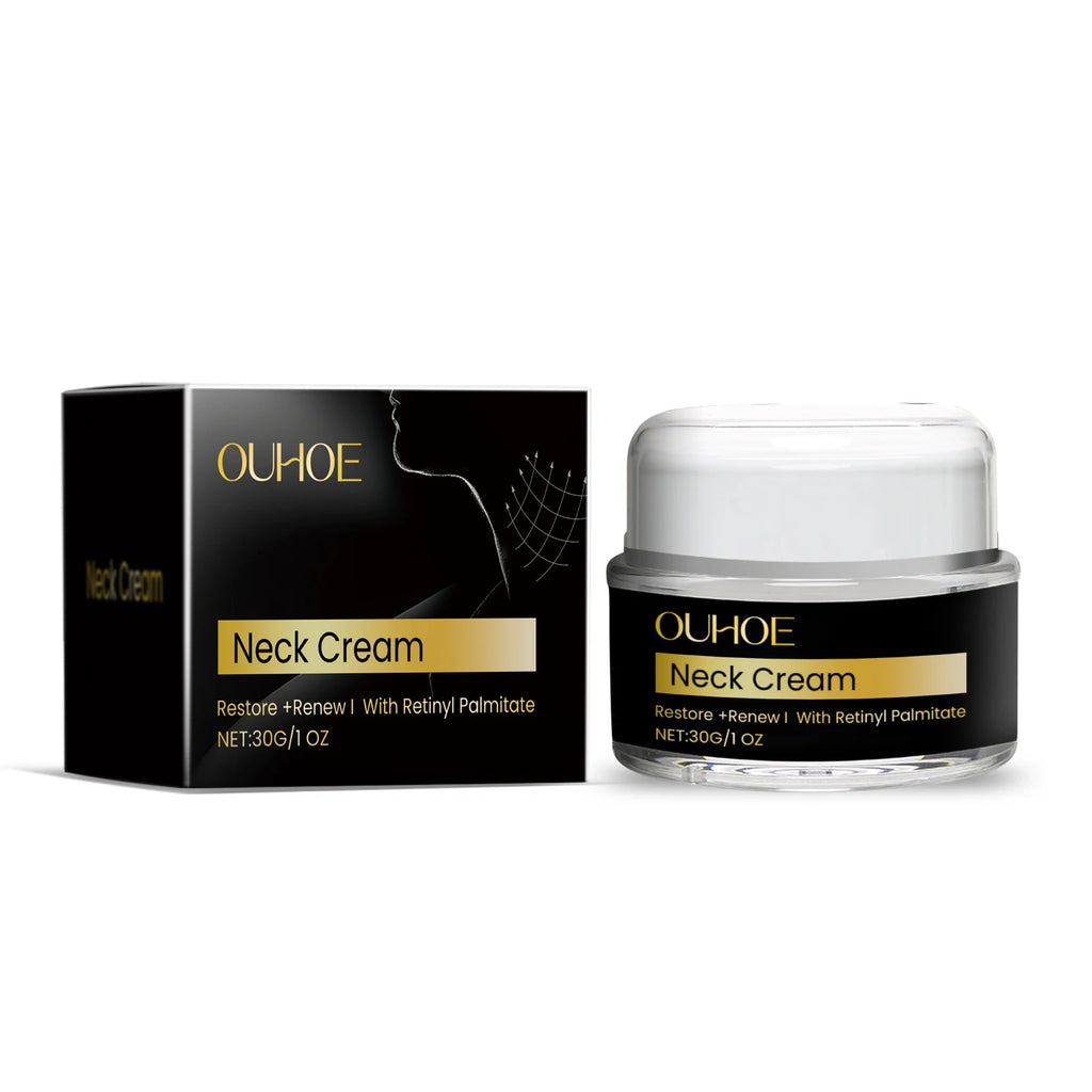 Firming Neck Cream Tightening Lift Double Chin Sagging Reduce Fine Lines Necklines Shaping Brightening Beauty Korean Skin Care Oasis Select 30g boxed